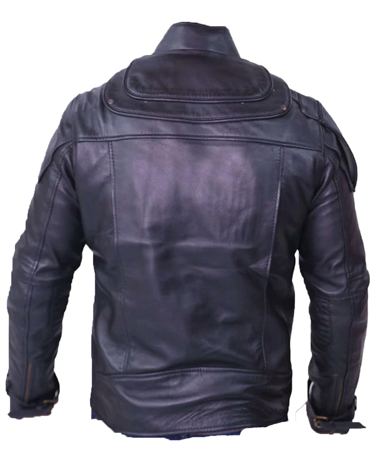 Chris Pratt's Star Lord Black Leather Jacket