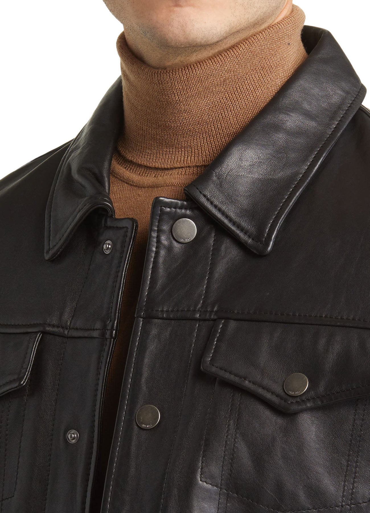 Men's Dark Brown Leather Jacket