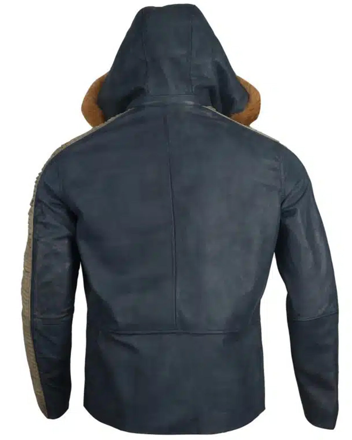 Star Wars Rogue One Diego Luna Blue Leather Jacket