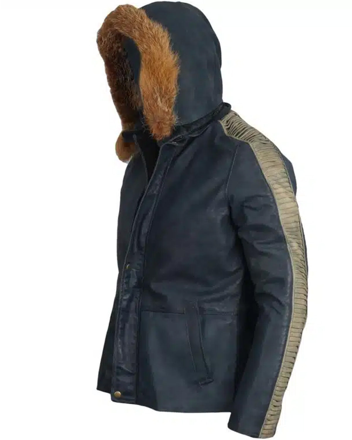 Star Wars Rogue One Diego Luna Blue Leather Jacket