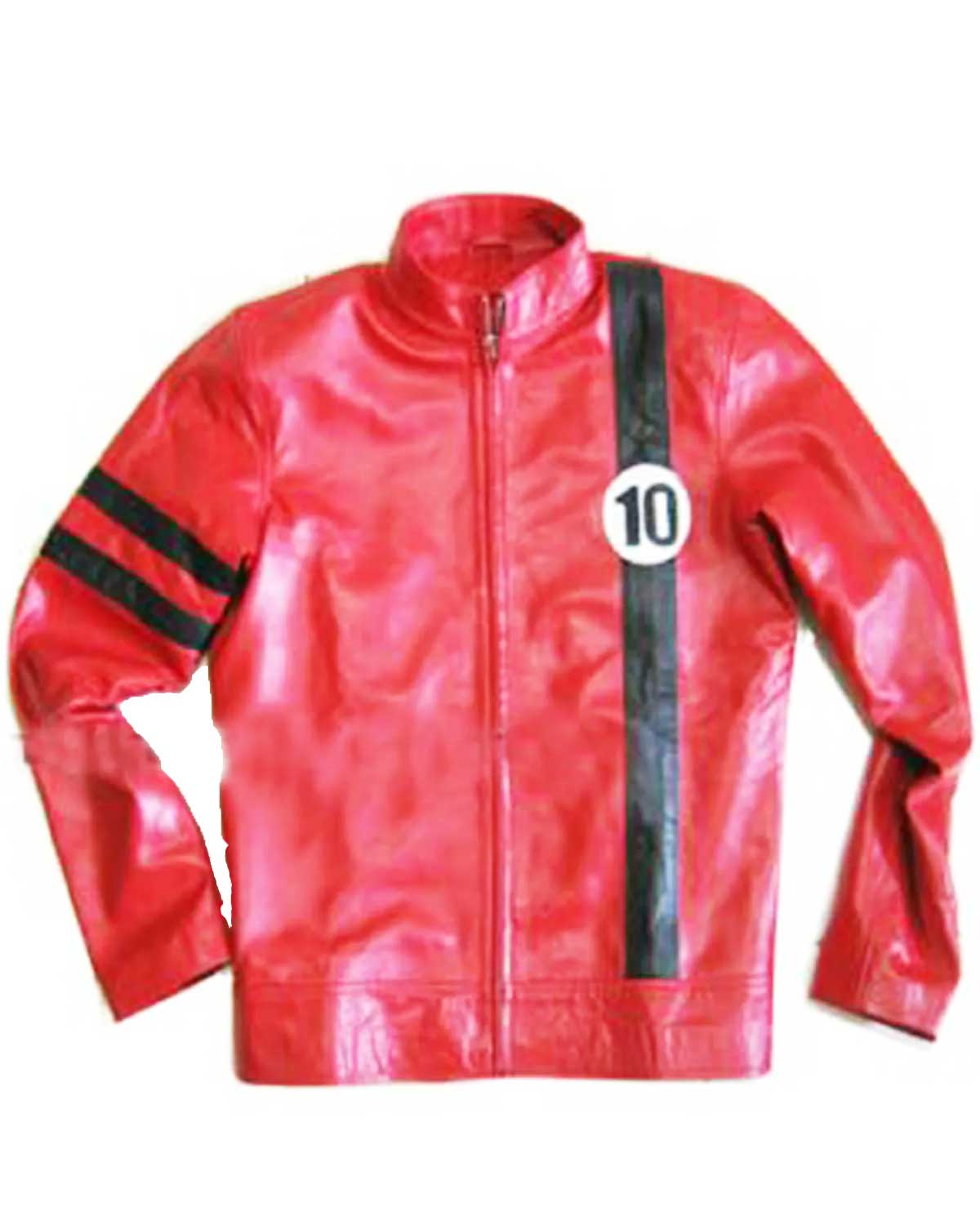 Albedo Ben 10 Red Leather Jacket