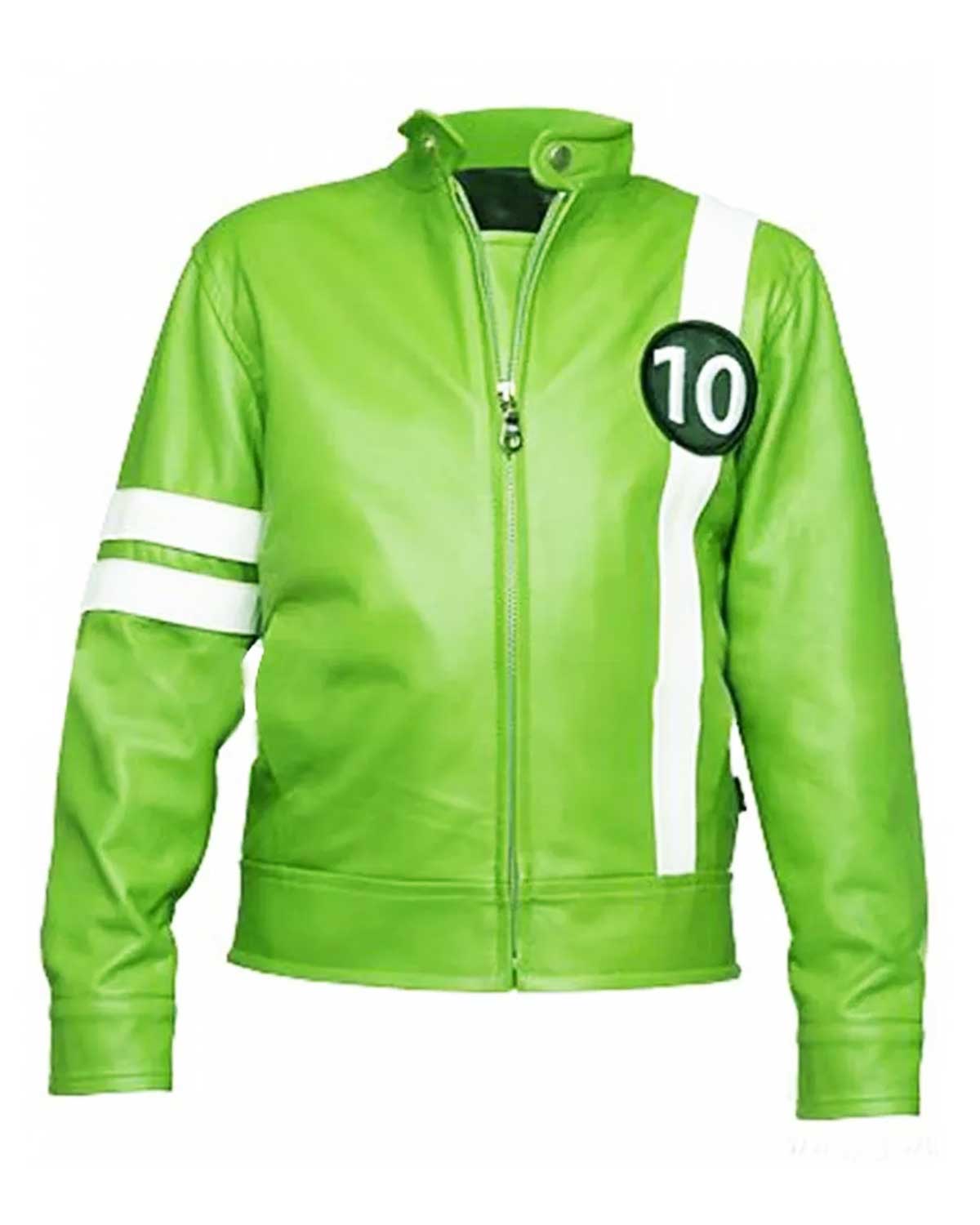 Albedo Ben 10 Red Leather Jacket