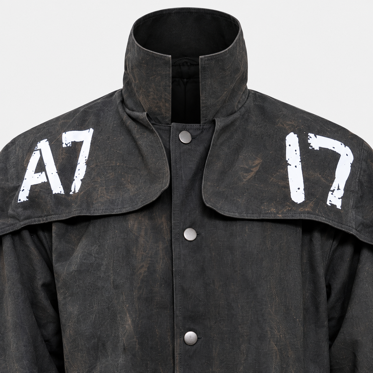 A7 Inspired Canvas Duster Coat – Black Ranger Style