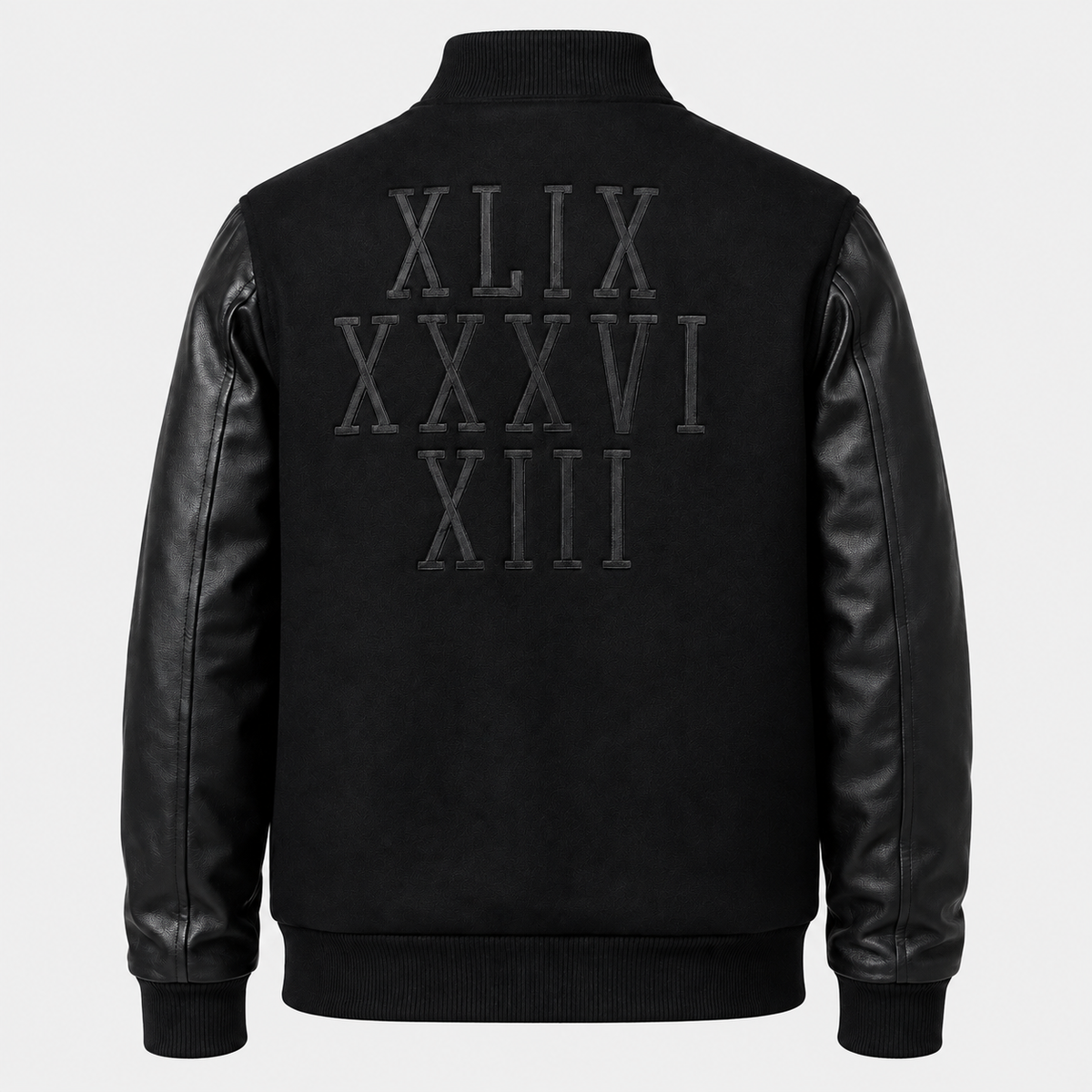 Arsenal Retro Invincibles Black Varsity Jacket