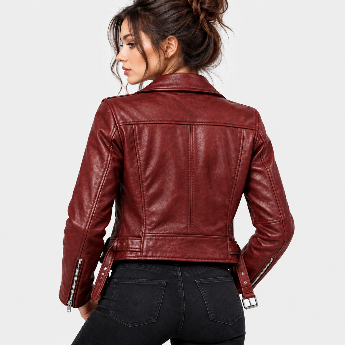 Claire Redfield Resident Evil Code Veronica Inspired Leather Biker Jacket