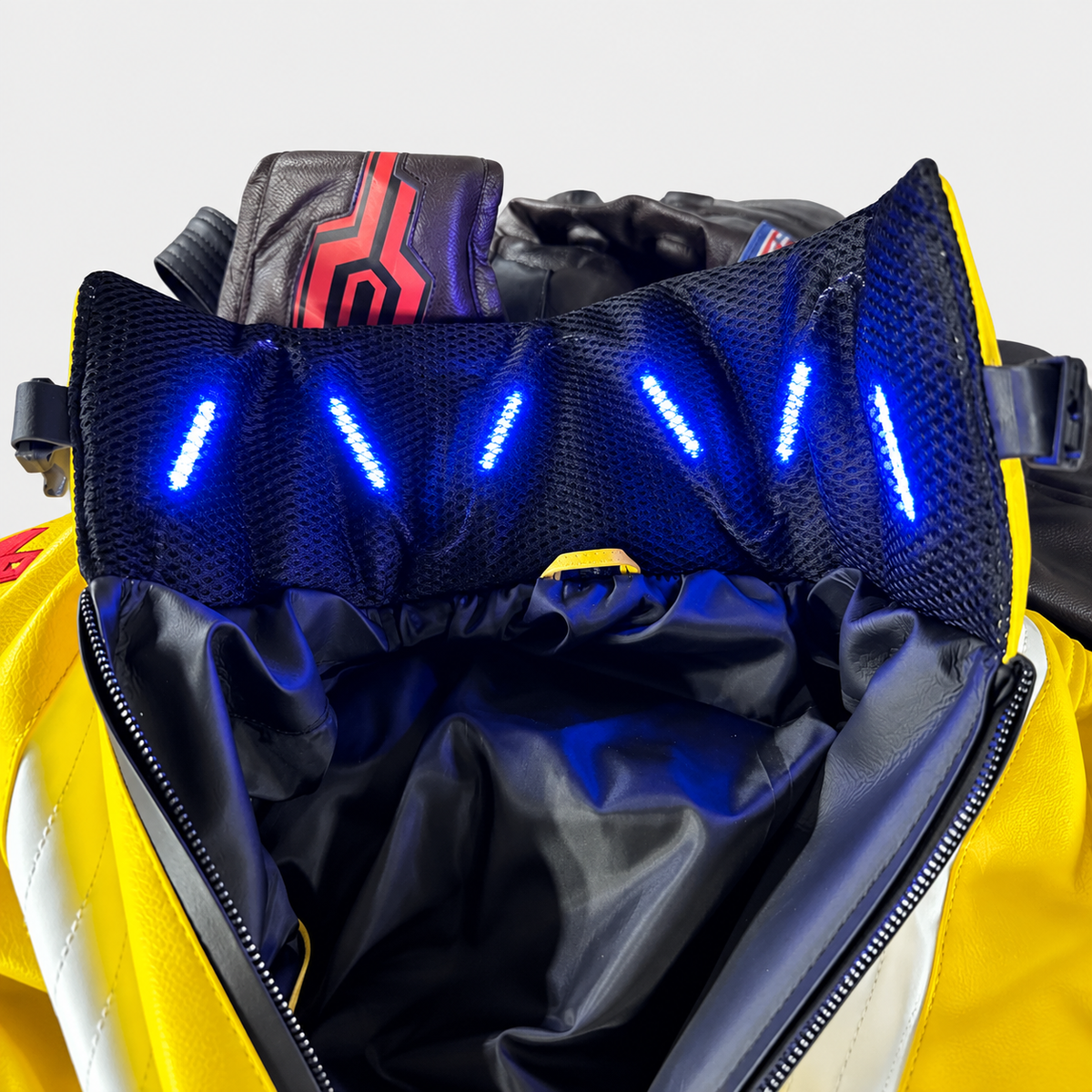 David Martinez Inspired Cyberpunk Edgerunners Yellow LED Jacket