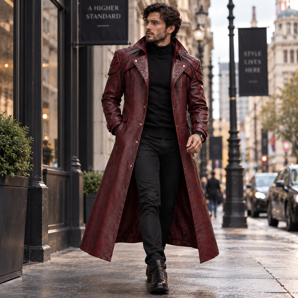 DMC 5-Dante long trench coat
