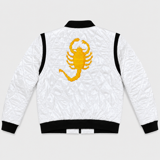 Drive Scorpion Satin Bomber Jacket