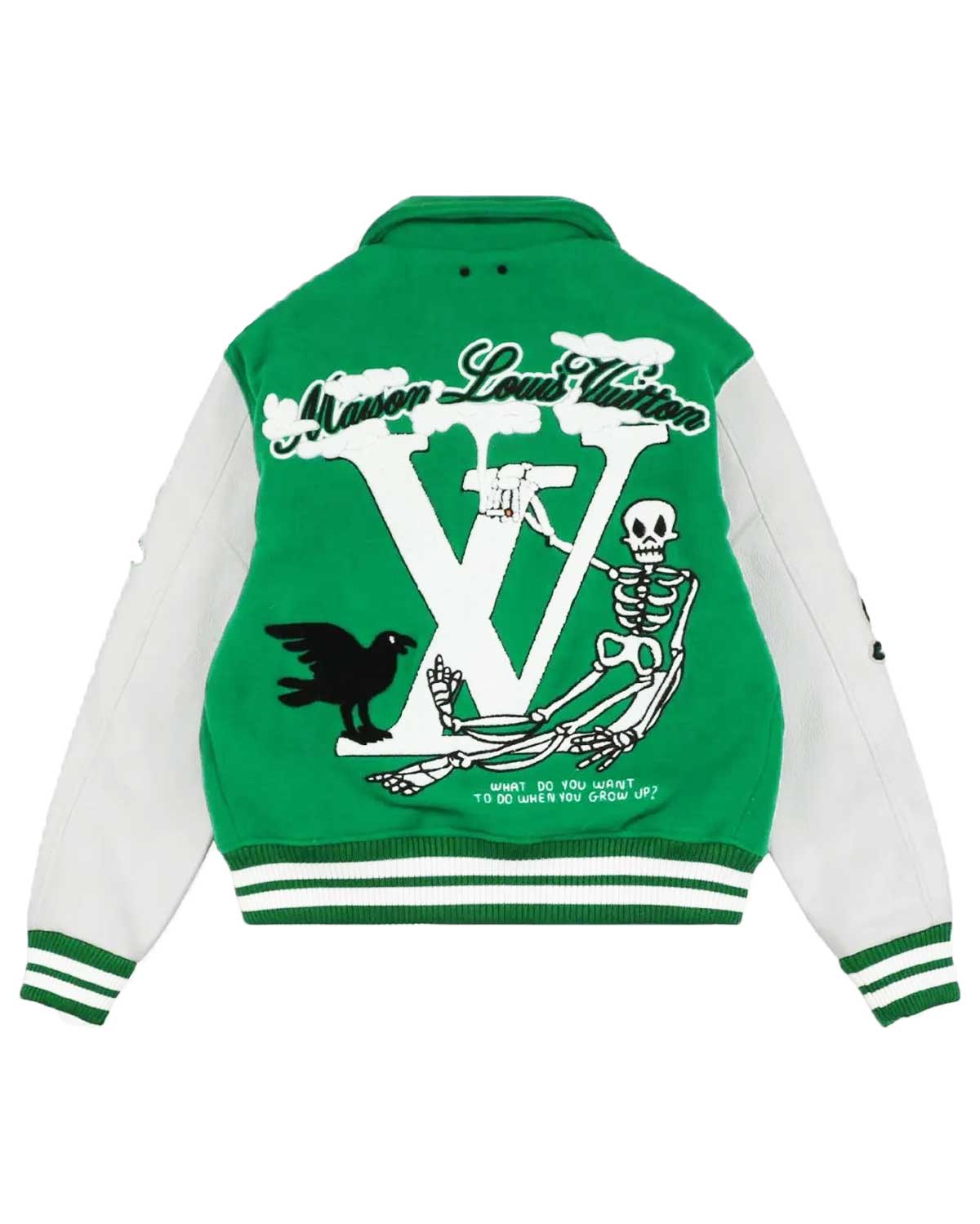 Louis Vuitton Varsity Leather Jacket