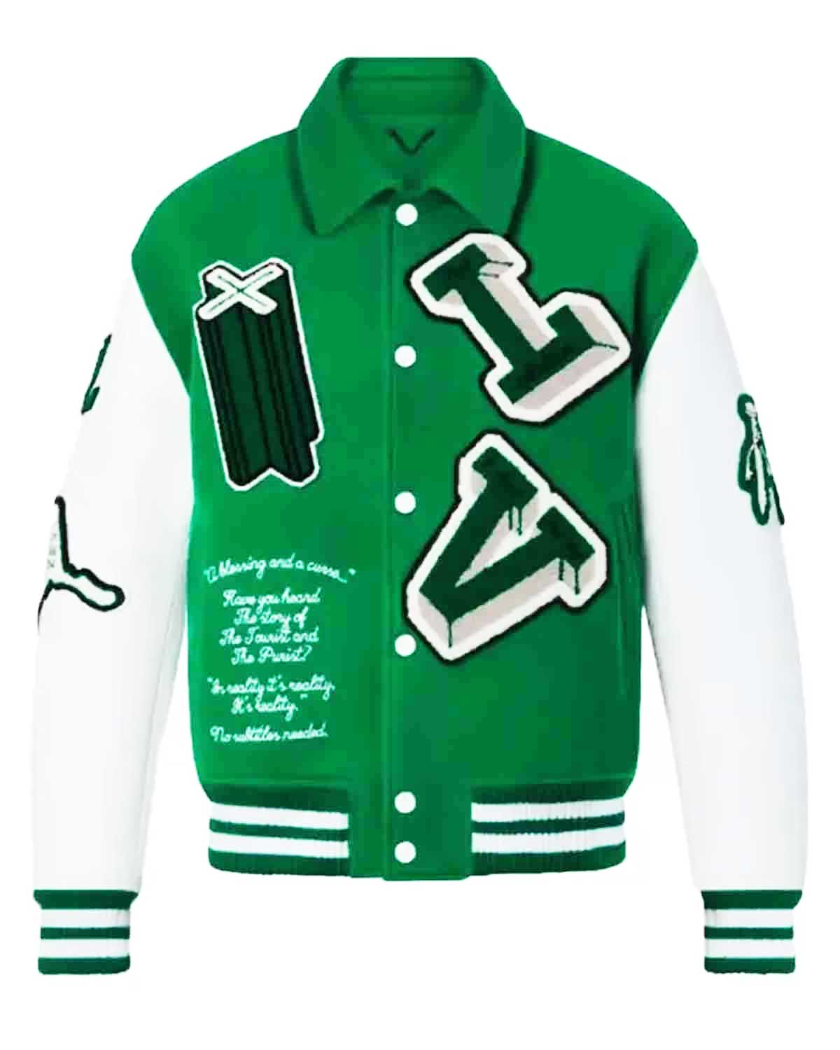 Louis Vuitton Varsity Leather Jacket