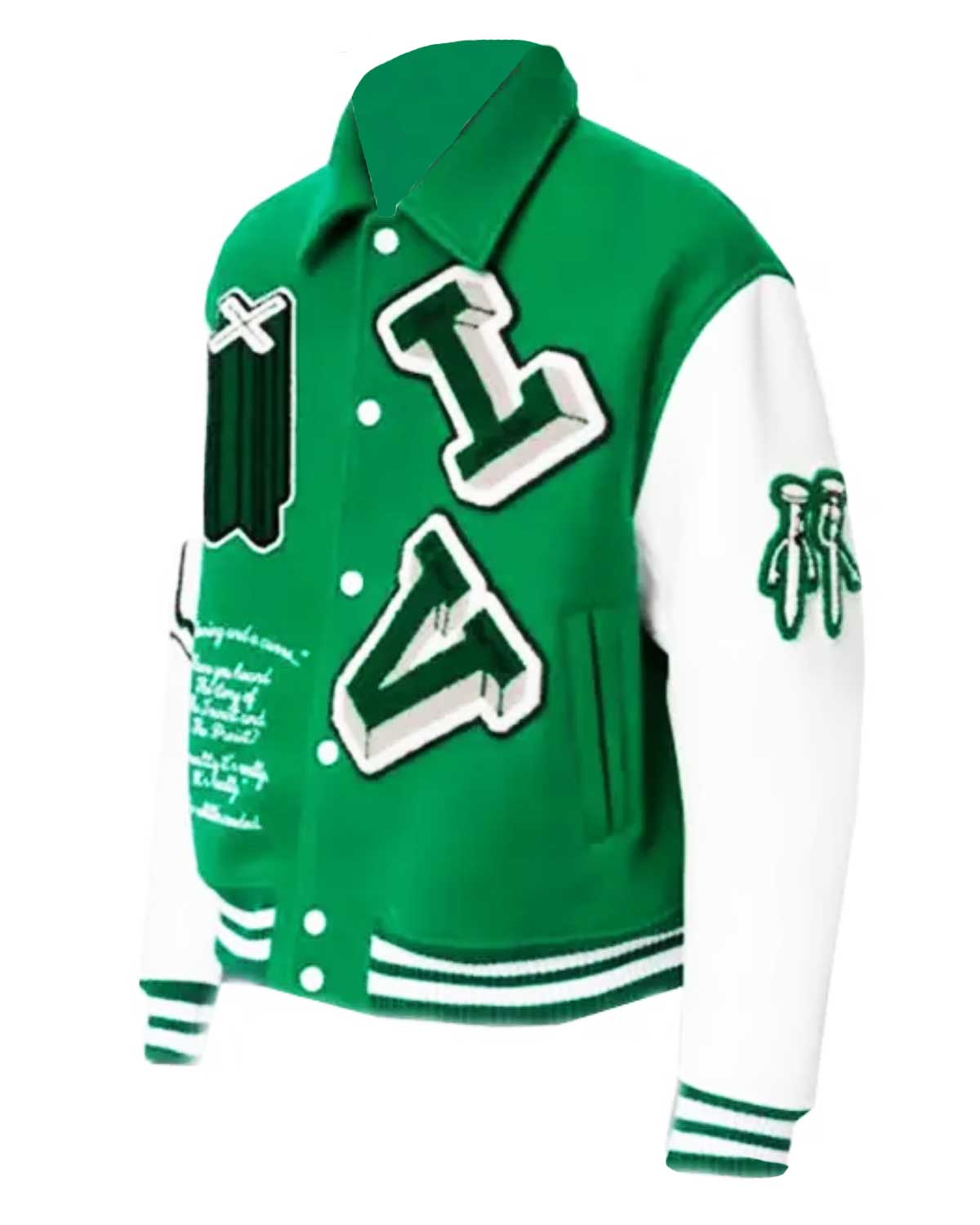 Louis Vuitton Varsity Leather Jacket