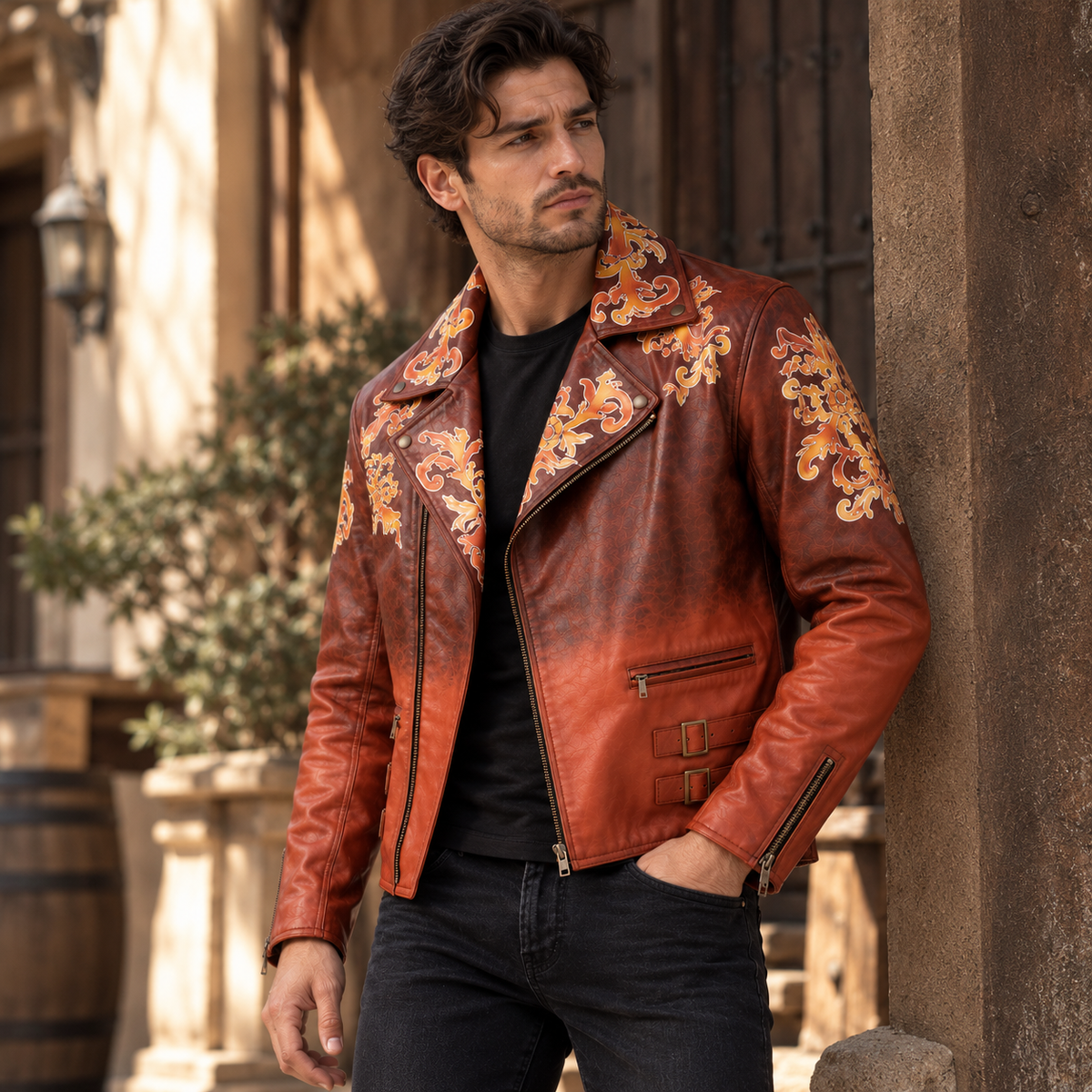 Luis Serra Resident Evil 4 Remake Leather Jacket