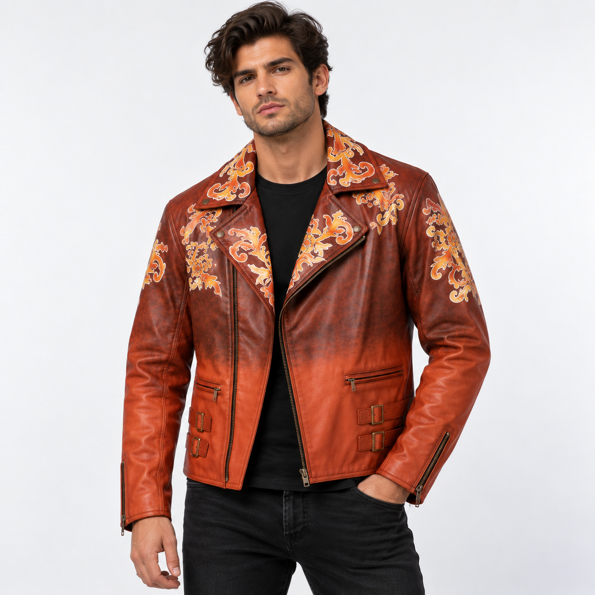 Luis Serra Resident Evil 4 Remake Leather Jacket