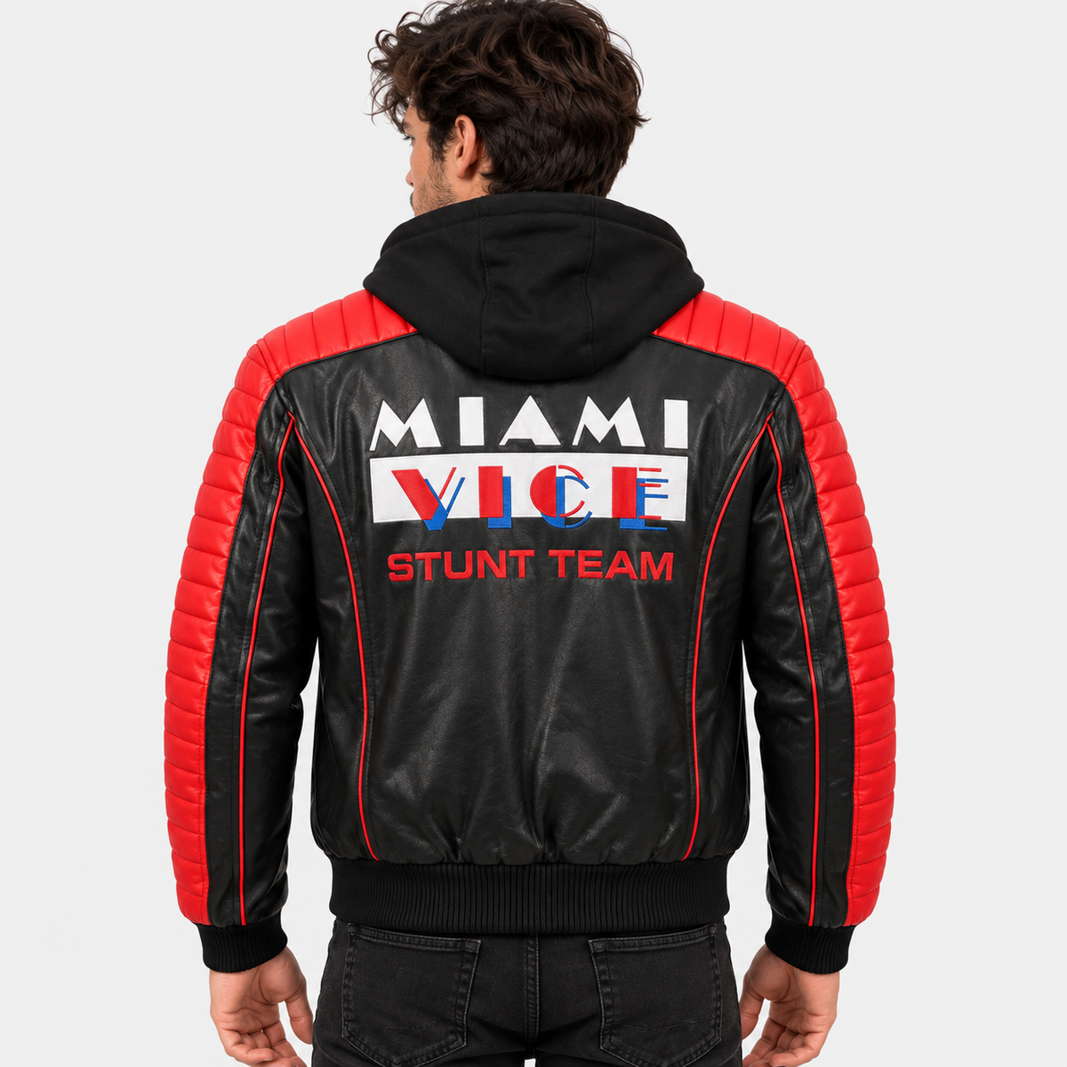 The Fall Guy Miami Vice Stunt Team Jacket