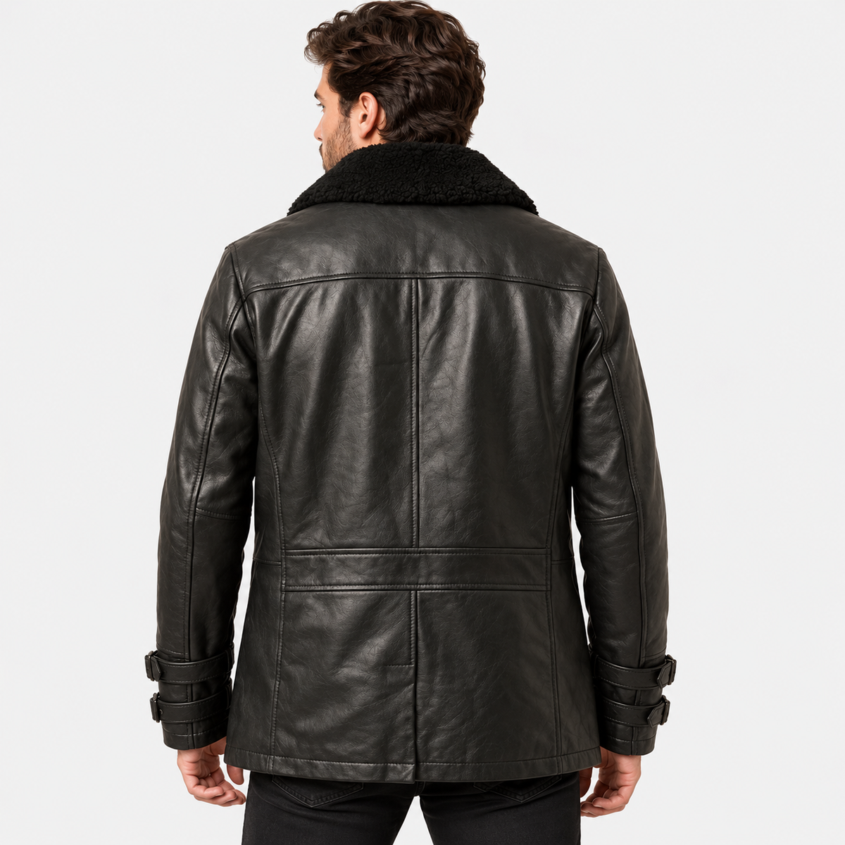 Leon S. Kennedy RE9 Requiem Inspired Leather Coat