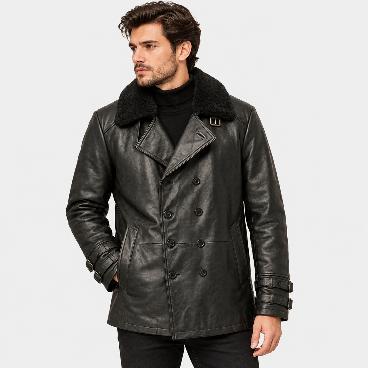 Leon S. Kennedy RE9 Requiem Inspired Leather Coat