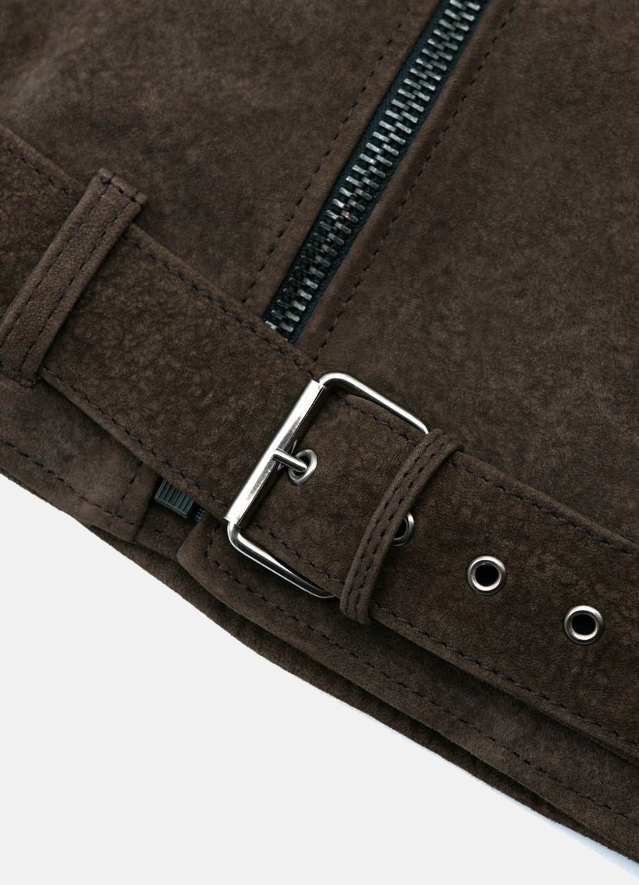 Men's Soft Umber Suede Leather Jacket