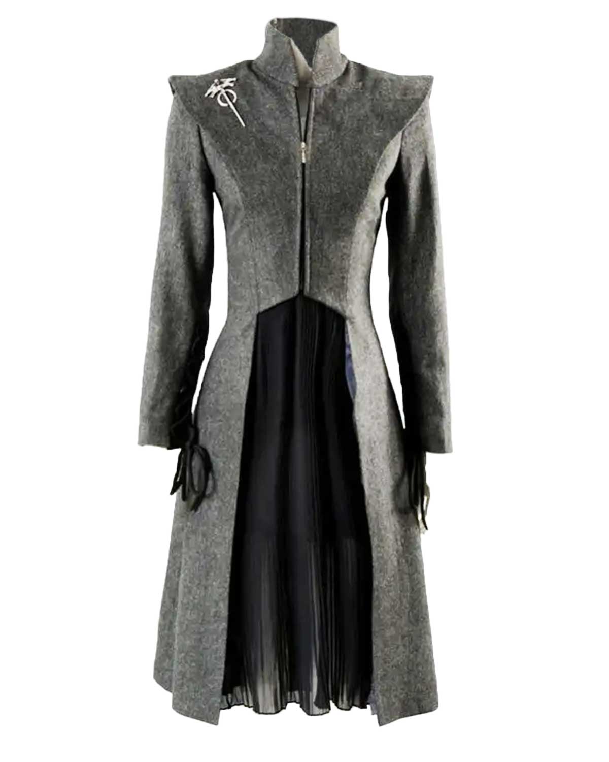 Daenerys Targaryen Game Of Thrones Grey Coat