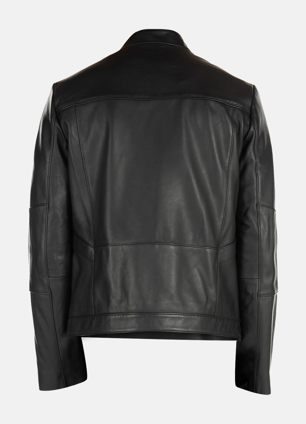 Men's Black Iconic Lambskin Leather Jacket