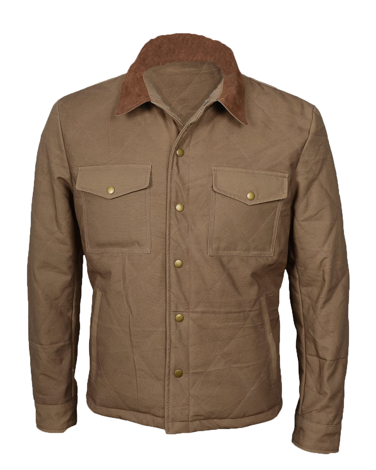 Yellowstone Western Style Waxed Cotton Quilted Jacket