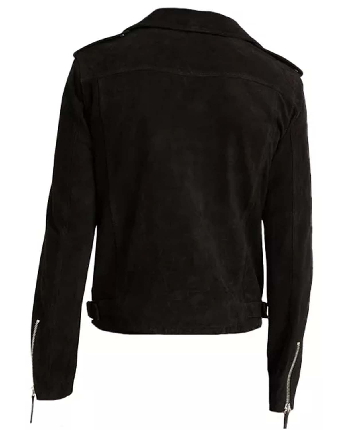 Men's Suede Motorcycle Jacket
