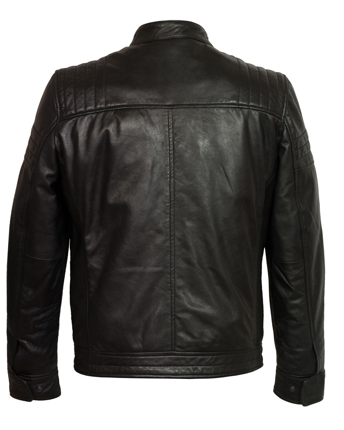 Men's Black Leather Jacket