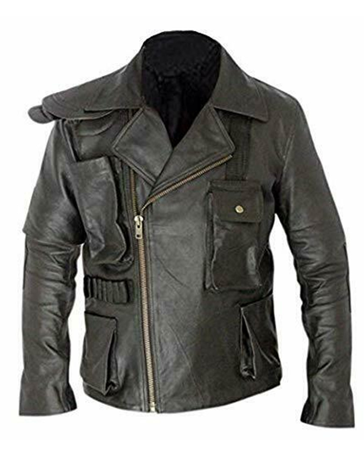 Mad Max Tom Hardy Fury Road Black leather Jacket