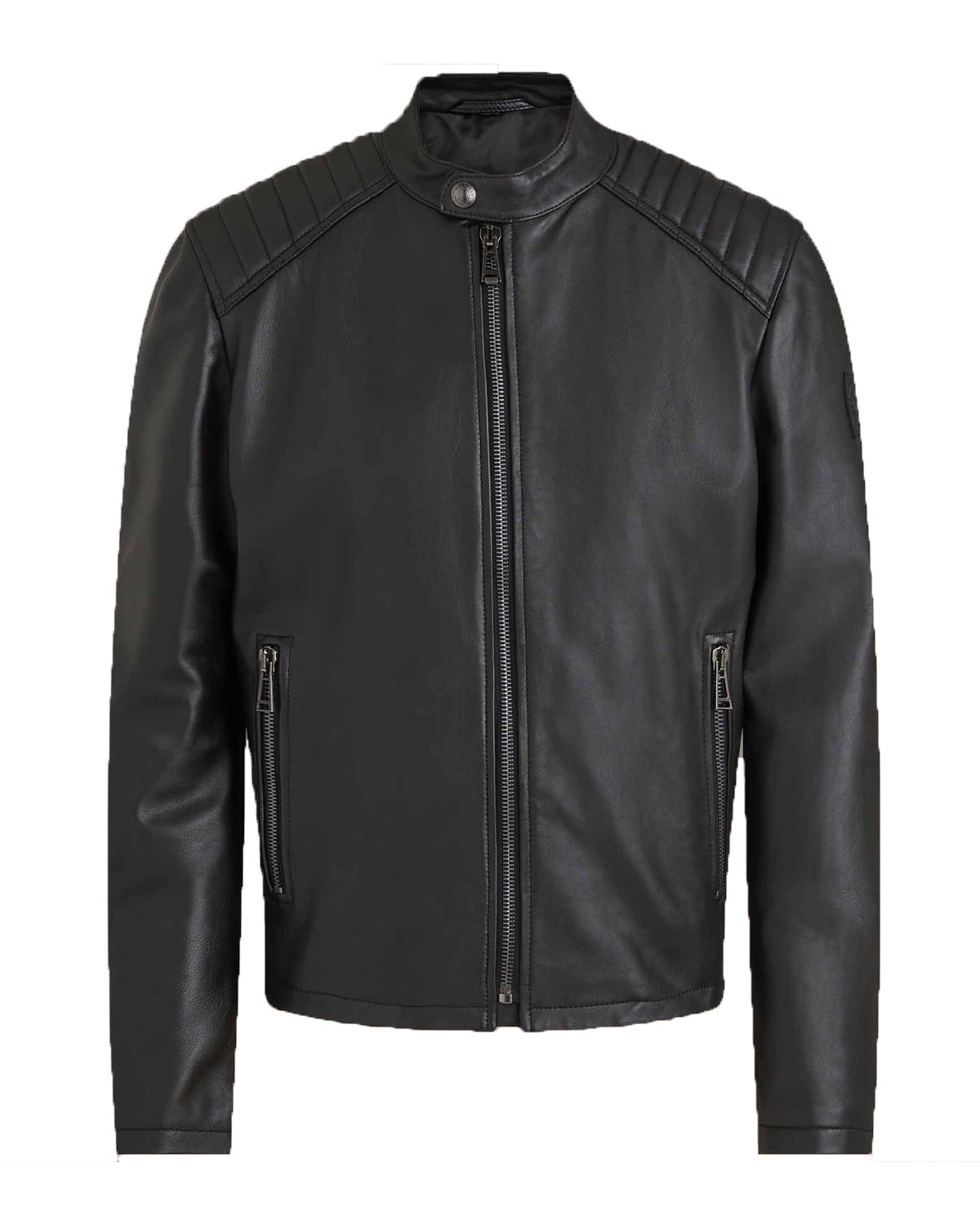 Classic Cafe Racer Style In Lamb Leather