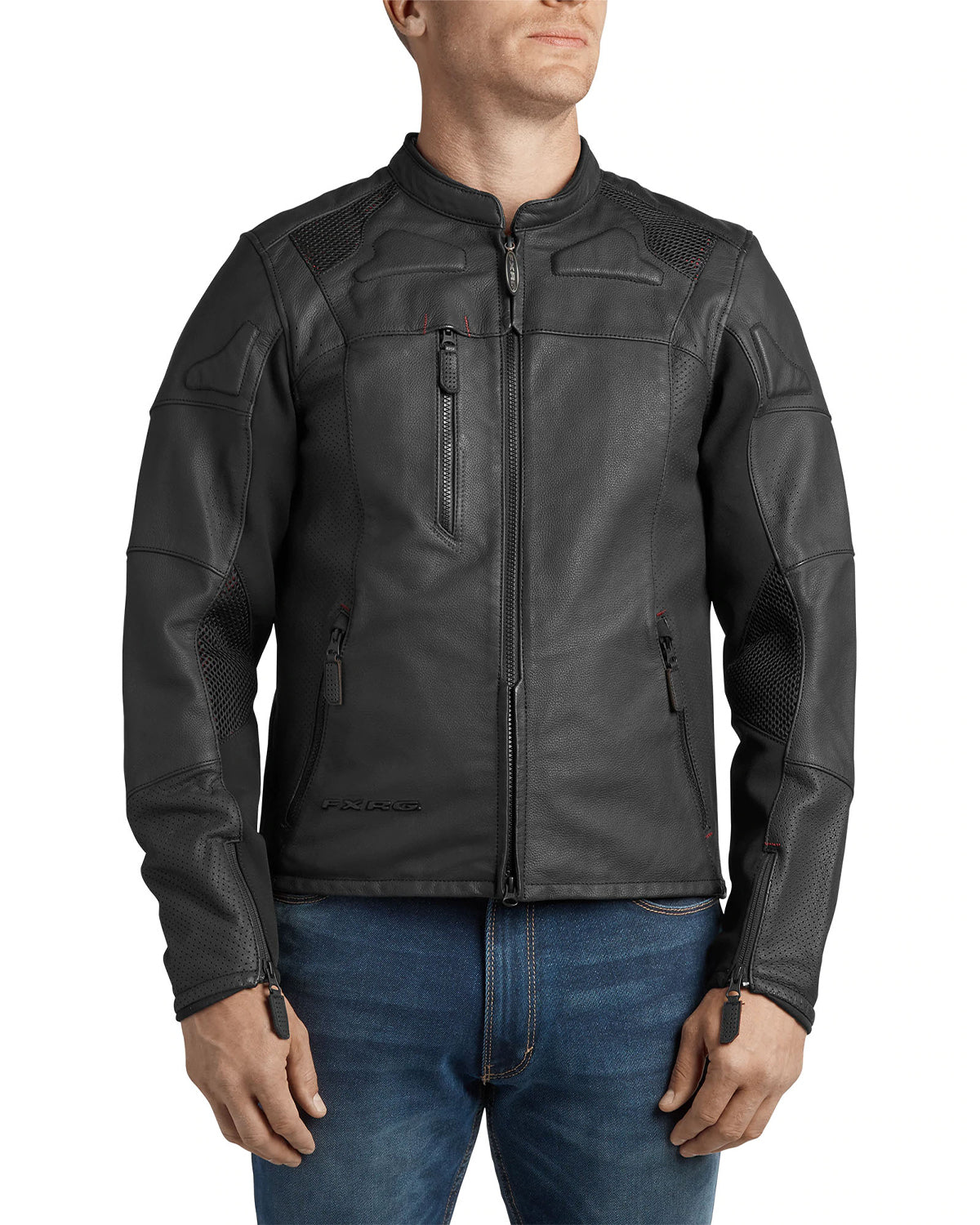 Harley Davidson Men's FXRG Perforated Leather Jacket