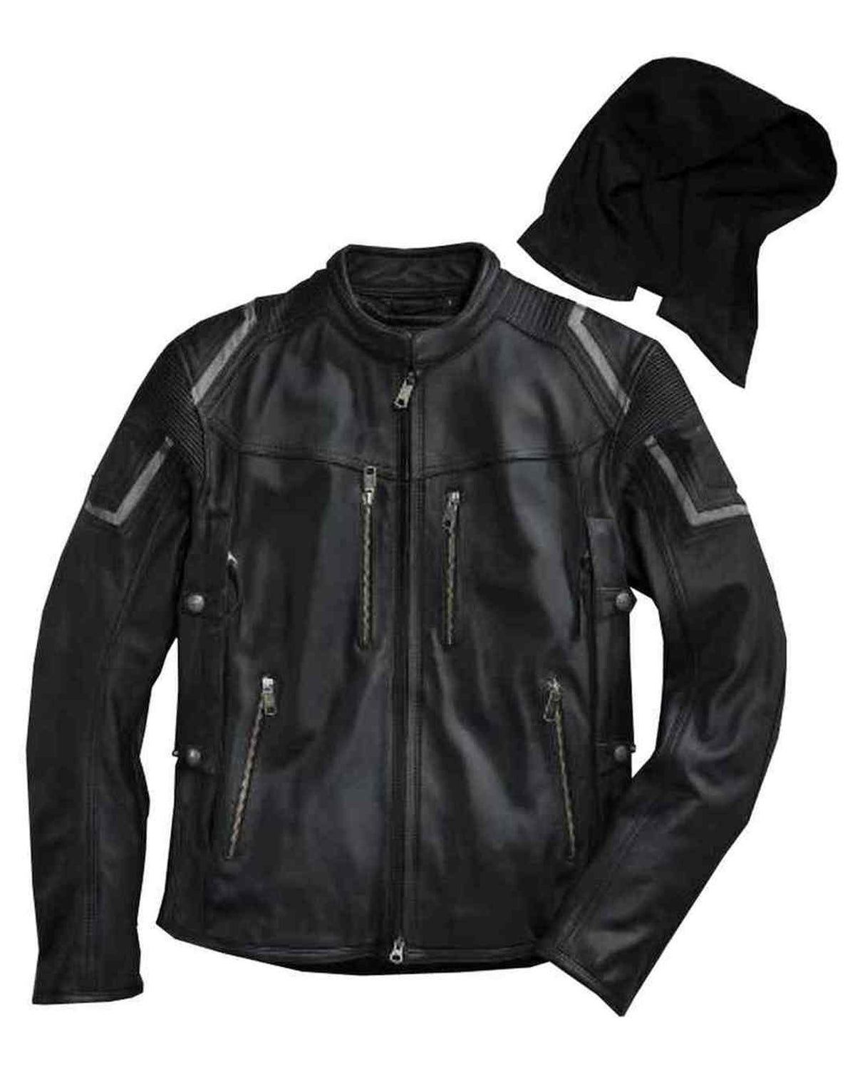 Harley Davidson Men's Triple Vent System Combustion Leather Jacket