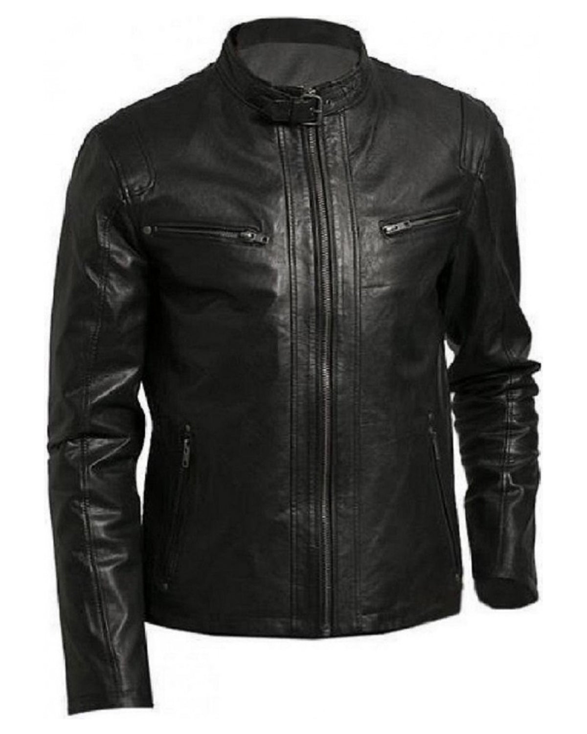 Biker Men's Real Leather Jacket