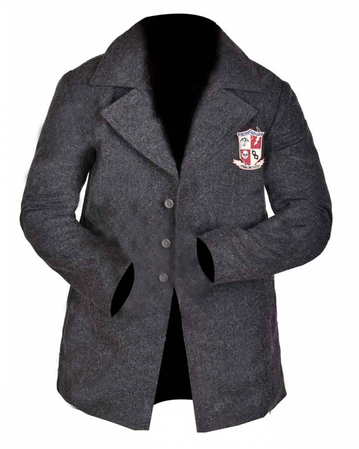TV Series The Umbrella Academy Uniform Grey Men Jacket