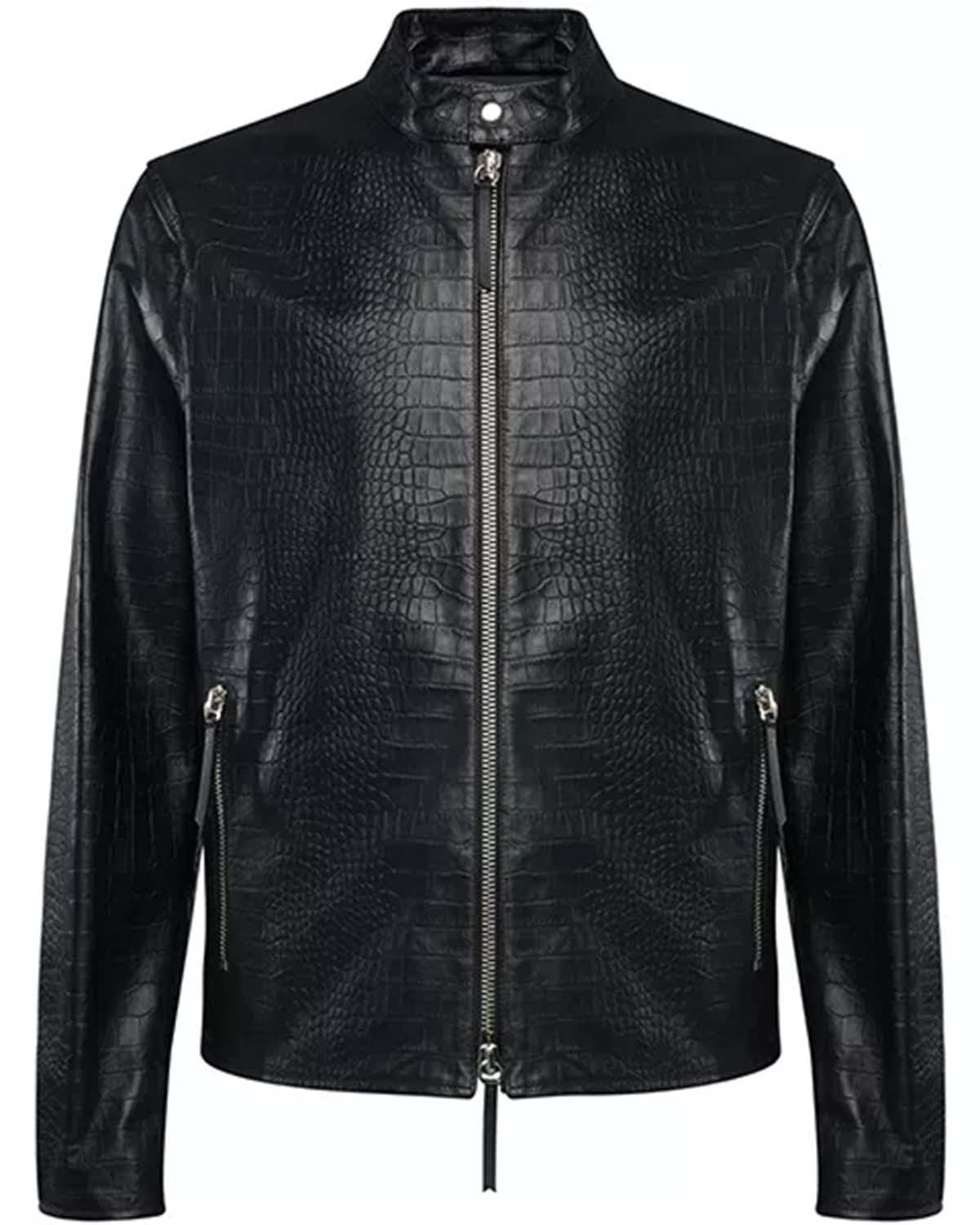 Snake Print Jacket Men's