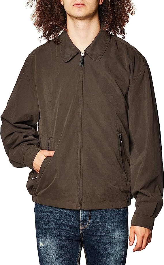 Men's Auburn London Fog Golf Zip-Front Jacket