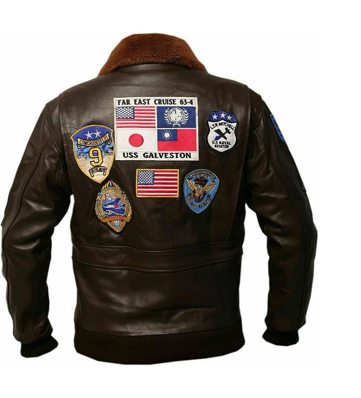 Men's Top Gun Tom Cruise Genuine Leather Jacket