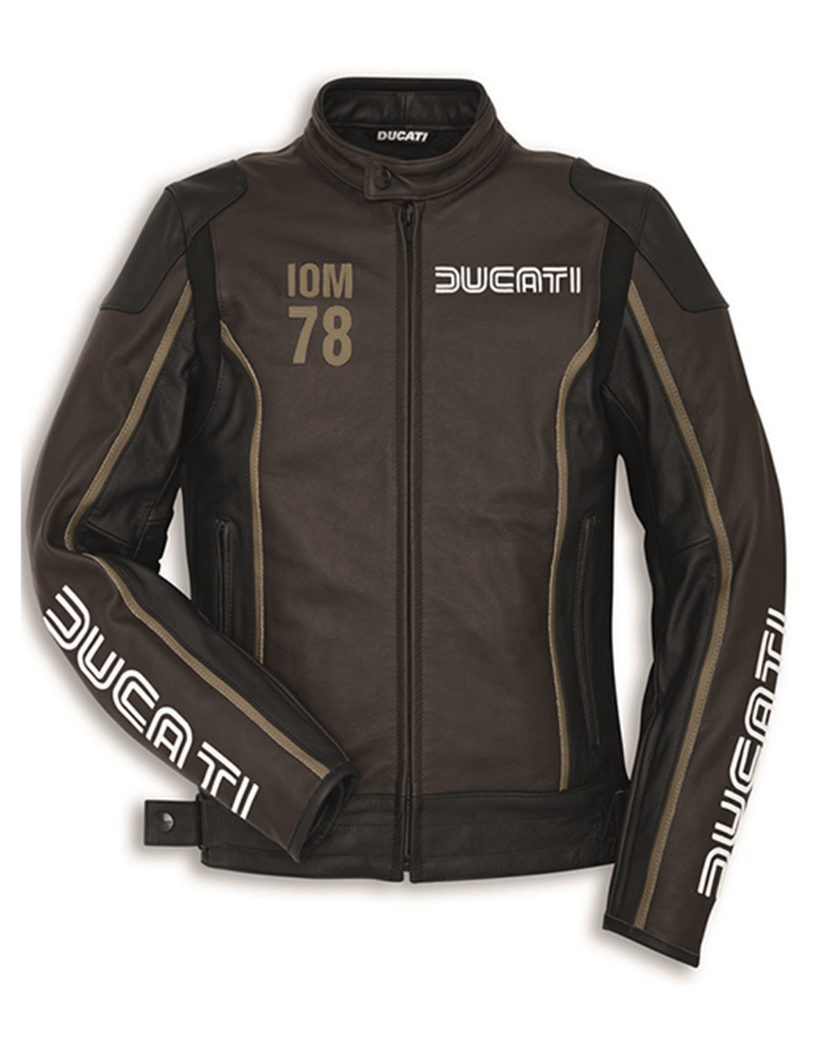 Men's Motorcycle Biker Vintage Black Leather Jacket