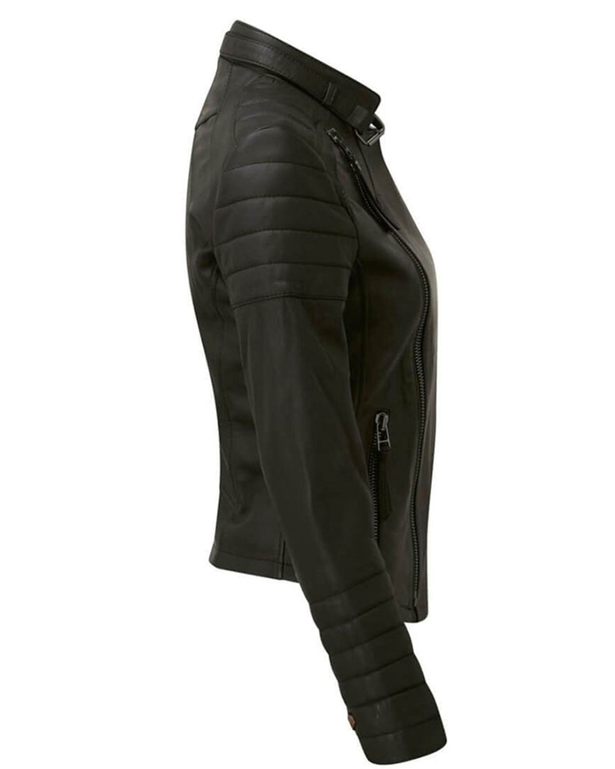 Women's Biker Stylish Leather Jacket