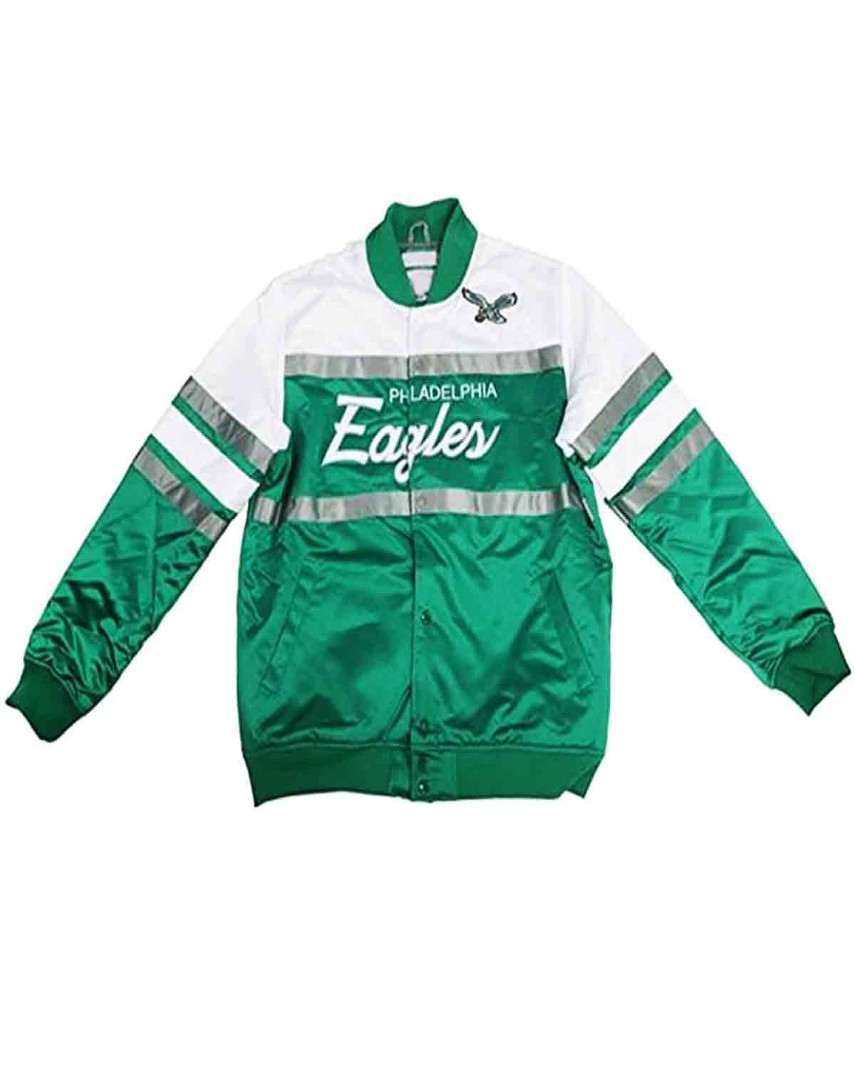 Jalen Hurts Philadelphia Eagles Script Jacket
