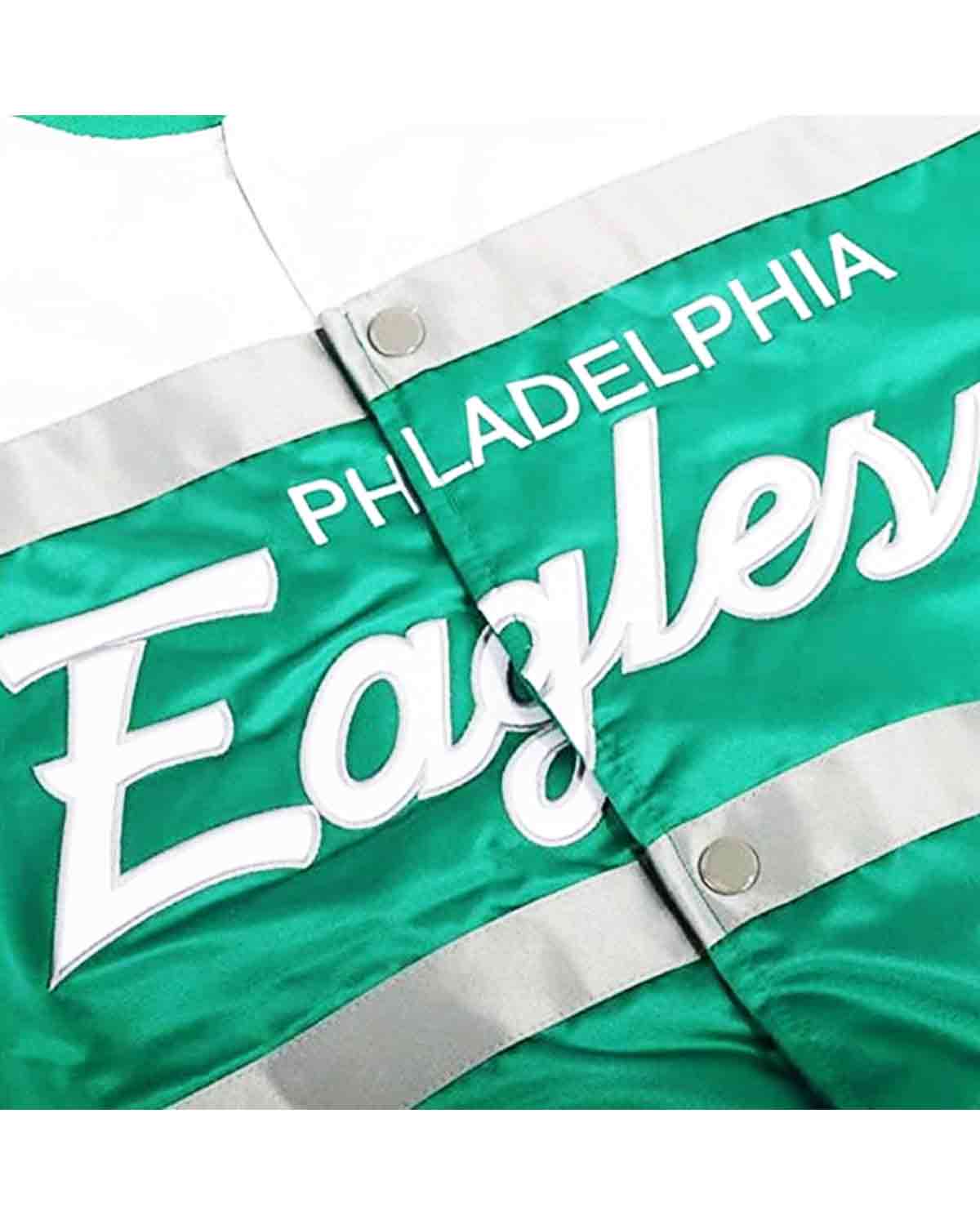 Jalen Hurts Philadelphia Eagles Script Jacket