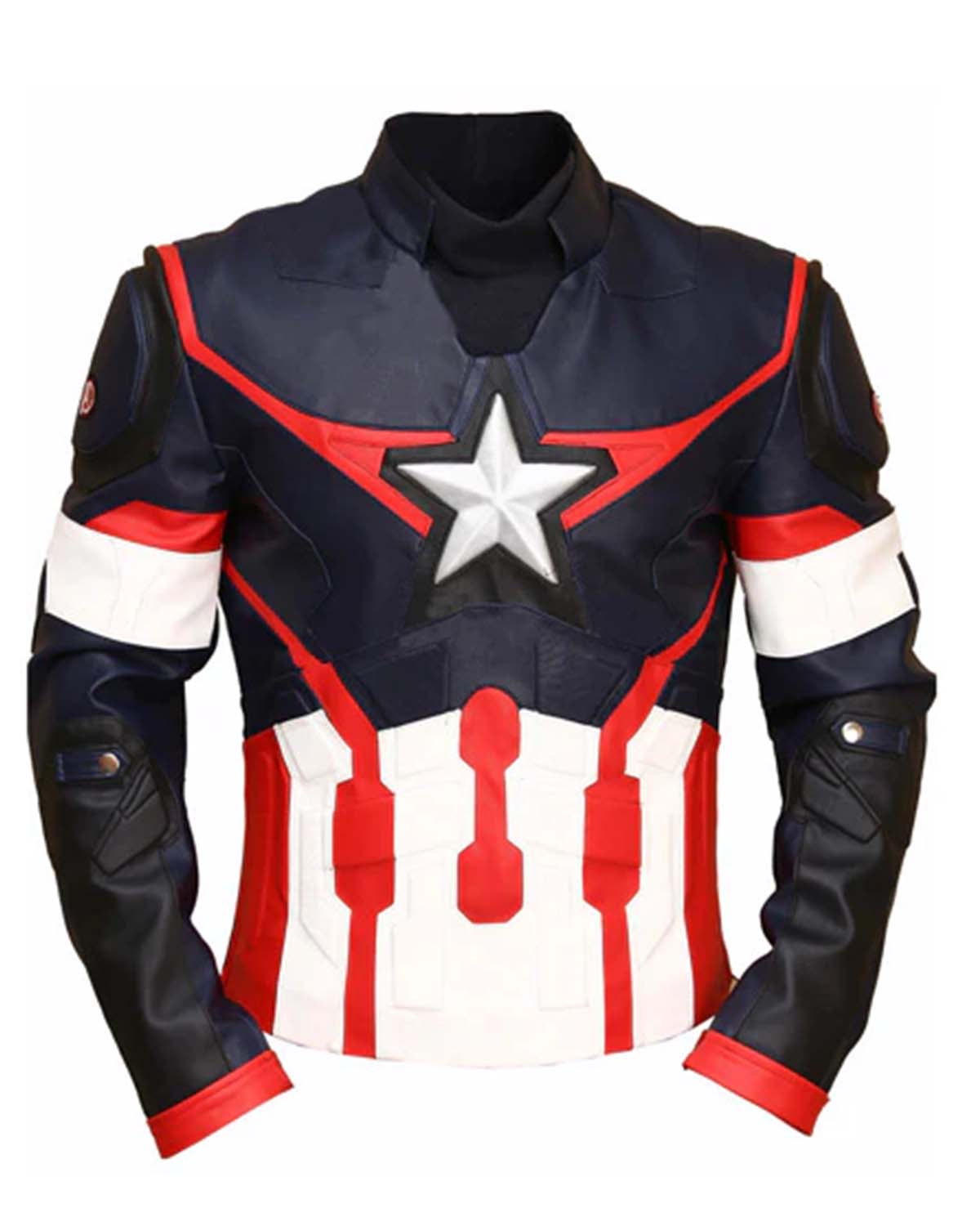 Captain America Civil War Leather Jacket