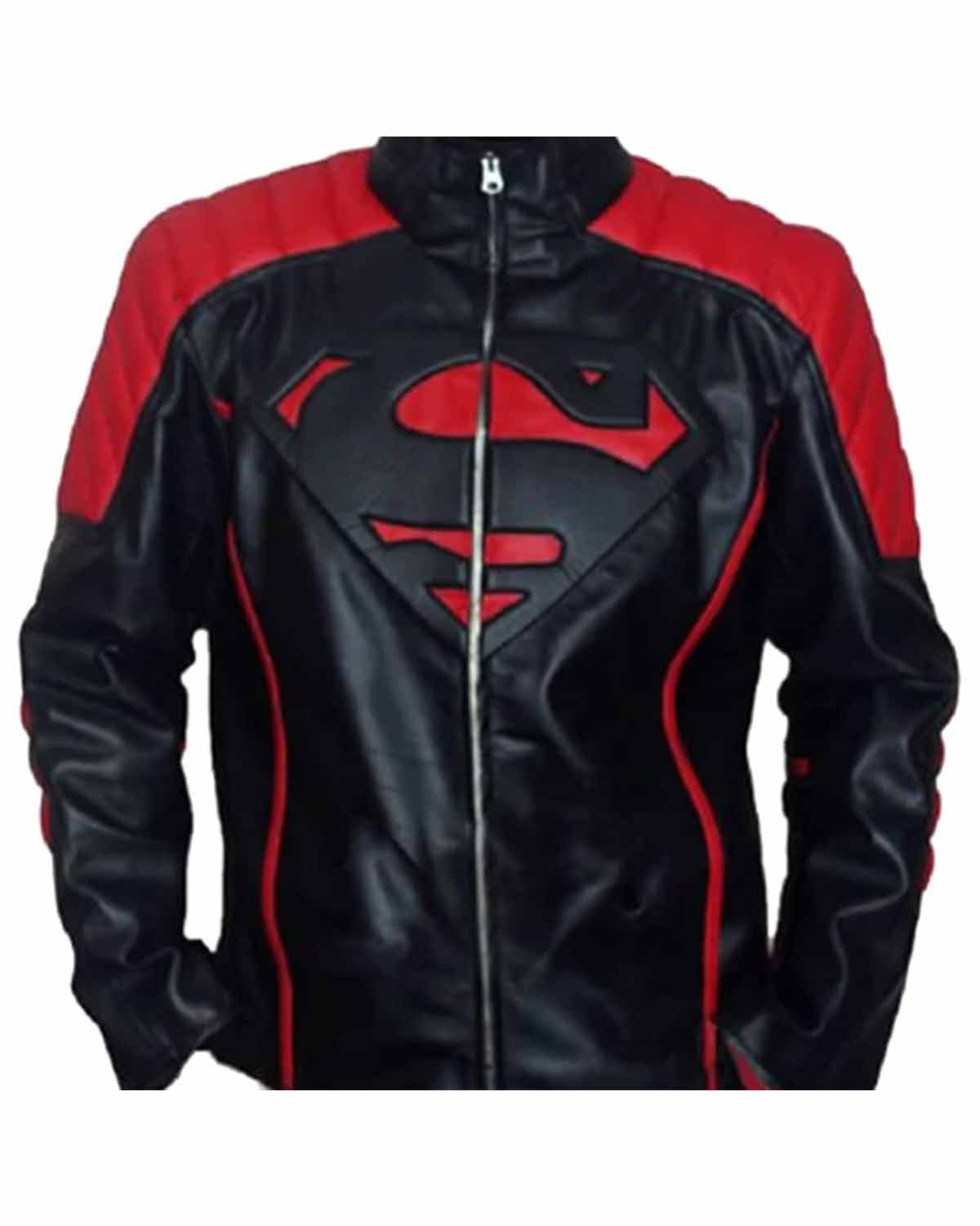 Superman Men's Genuine Leather Jacket