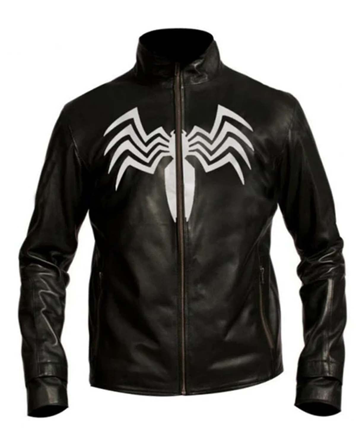 Spiderman homecoming Venom Leather Jacket
