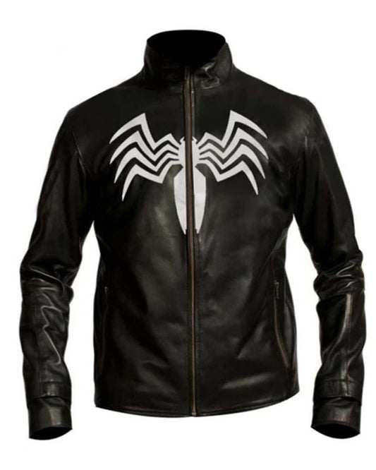 Spiderman homecoming Venom Leather Jacket