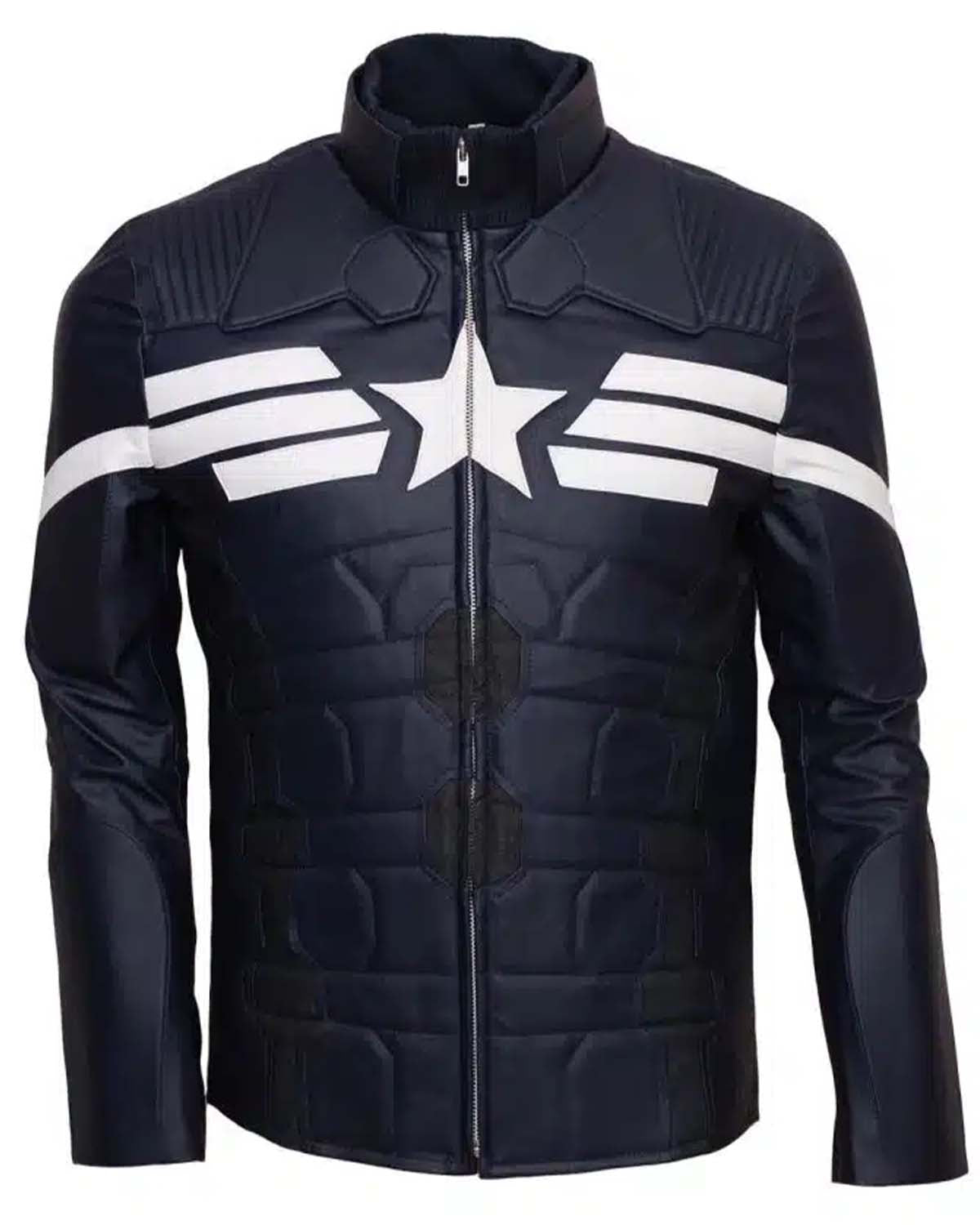 Captain America The Winter Soldier Leather Jacket