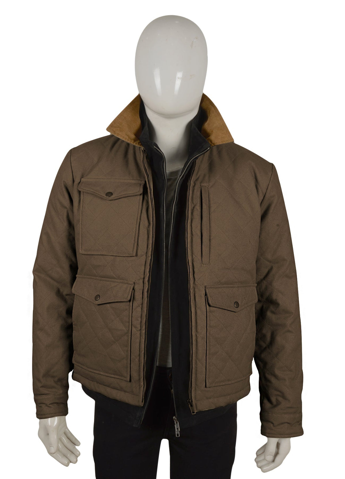 Yellowstone SO5 Brown Quilted Jacket