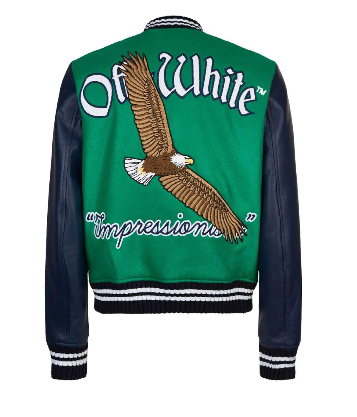 Eagle W23 Varsity Green and Blue Jacket