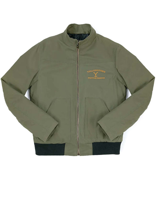 Yellowstone Dutton Ranch Olive Jacket