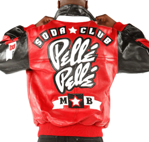 Pelle Pelle Soda Club Red Leather Jacket